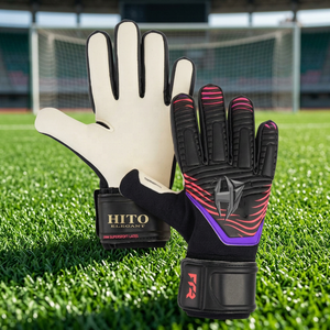 Meilleure qualité Nouvelle arrivée Gants de gardien de but de football à faible taux Tendance Mode Qualité réelle Demande des clients Gants de gardien de but - Product Image 2