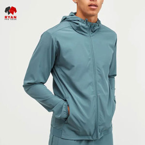 Survêtements respirants personnalisés Ryan Pro Gear pour hommes avec logo sur mesure, design ODM, couleur unie - Product Image 4