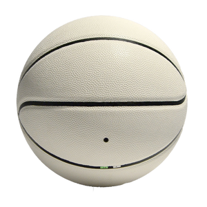 Ballon de basketball d'entraînement en cuir de qualité supérieure, couleur personnalisée, taille officielle 6, pour sports en intérieur/extérieur avec design imprimé - Product Image 2