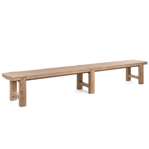 Hot Sale Outdoor Long <b>Bench</b> Made Strong Durable Teak <b>Wood</b> Eco-Friendly Modern Design All Weather Resistant Patio <b>Bench</b> for Park - Product Image 1