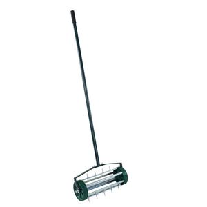 Aeratore per Prato a 3 Ruote, Robusto e Manuale, Attrezzo da Giardinaggio per Terreni - Product Image 5