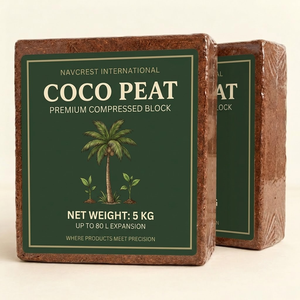 Acondicionador de Suelo de Fibra de Coco, Bloques de Turba de Coco de Bajo EC para un Crecimiento Saludable de las Plantas - Product Image 1