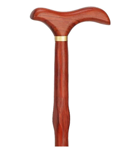 Vente en gros de bâtons de marche en bois faits à la main, 100% artisanaux, bâtons de marche en bois naturel BURAQ HANDICRAFT - Product Image 3