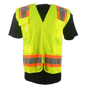 Chaleco de Seguridad Reflectante para Ingenieros, Fabricación Personalizada OEM ODM, 100% Poliéster, Chaleco de Seguridad Industrial para la Construcción - Product Image 1