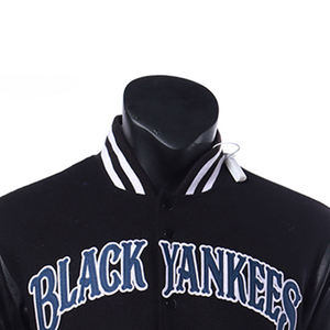 Veste de baseball Letterman, veste varsity, manches en cuir véritable, corps en laine, pour hommes, confortable et respirante - Product Image 4