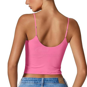 Vêtements d'entraînement de qualité supérieure, débardeur court léger sans manches pour femmes, à bas prix - Product Image 2