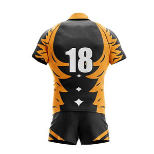 Uniformes de Rugby con Logotipo Personalizado Profesional, MOQ Bajo, Último Diseño en Venta, Conjuntos Deportivos a Bajo Costo - Product Image 4