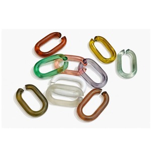 Modern Design Colorful Resin Art Decorative <b>Chain</b> Links Customizable Logo Handmade for Diwali Birthday Wedding Occasions - Product Image 4