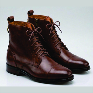 Chaussures habillées de mariage montantes pour hommes 2026 en cuir véritable léger, à bout fermé et bride à boucle, confortables, antidérapantes et respirantes pour l'automne - Product Image 3