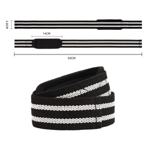 สายรัดข้อมือ ยืดหยุ่นสูง น้ำหนักเบา กันลื่น ปรับได้ ใช้ได้ทั้งชายและหญิง สำหรับยกน้ำหนัก พาวเวอร์ลิฟติ้ง - Product Image 4