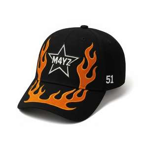 Gorra de Béisbol Deportiva Personalizada con Logotipo, 6 Paneles, Visera Curva Ajustable, 100% Algodón, Impermeable - Product Image 1
