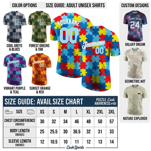Camiseta Deportiva Personalizada con Estampado de Piezas de Rompecabezas por Sublimación – Camiseta Estilo Jersey con Nombre y Número Personalizados para Venta al Por Mayor - Product Image 6