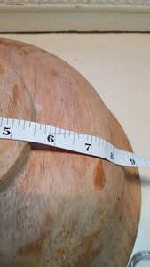 Cuencos de segmento de madera pulida hechos a mano para servir pan de caramelo, platos de regalo de devolución de boda únicos, plato de exhibición elegante - Product Image 3