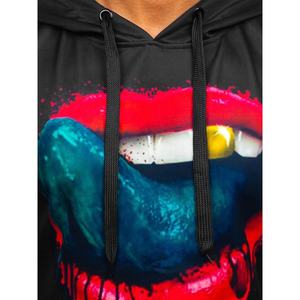 เสื้อมีฮู้ดสำหรับผู้ชายเสื้อสเวตเชิ้ตมีฮู้ดผ้าคอตตอนผสมโพลี100% แบบซับลิเมชันพิมพ์โลโก้ได้ - Product Image 4