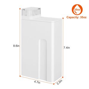 Contenitore Dispenser per Detersivo da 35oz, Bottiglia Vuota con Etichette Impermeabili per Detersivo Liquido - Product Image 5