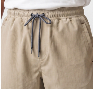 <b>Men's</b> <b>Bermuda</b> <b>Shorts</b> Drawstring Waist Quick Dry Casual 100% Nylon Polyester Wide Leg Knee Length Side Pockets <b>Shorts</b> <b>Men</b> - Product Image 4