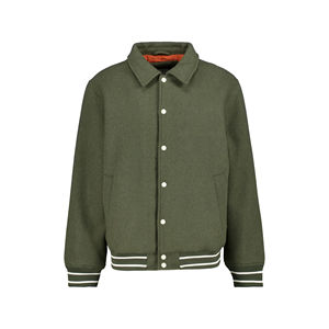 Chaquetas Personalizadas de Estilo Casual para Hombre, Chaquetas Universitarias de Cuero, Chaquetas Bomber Universitarias, Chaquetas para Hombre - Product Image 5