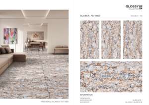 Azulejo de Porcelana Brillante Smartz 600x1200, Formato Grande, Superficie Pulida Premium, para Paredes y Pisos, Diseño Interior y Exterior Moderno Plus - Product Image 4