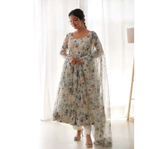 KALAMKARI PRINTED DUPATTA SET - Product Image 1
