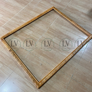 Handcrafted Bohemian Rattan Arch <b>Mirror</b> Rattan <b>Wall</b> <b>Mirror</b> for Bedroom Bathroom Entry way Decor from Vietnam B2B - Product Image 4