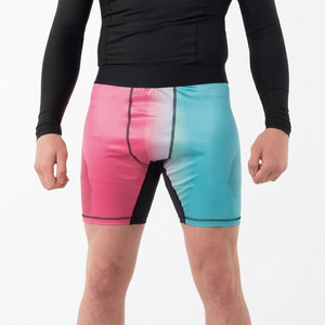 Nouvel Arrivage Short de Compression Décontracté Uni Ultra-léger Imperméable Anti-plis à Taille Mi-haute Élastique - Product Image 1