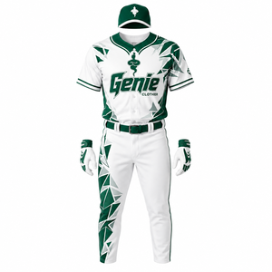 Uniforme de baseball durable avec des matériaux de qualité supérieure, une mobilité flexible et un confort supérieur pour chaque jour de match. - Product Image 1