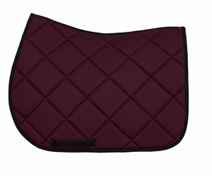 Almohadilla Premium para Silla de Montar con Ribete Negro, Diseño Acolchado en Caja de 3x3 Pulgadas, Transpirable, para Caballos, Venta al por Mayor OEM Personalizada - Product Image 1