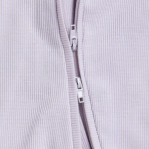 Mameluco con cremallera de bambú elastano de calidad premium-Lavender Fog - Product Image 5