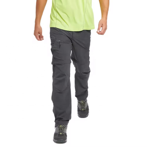 Men's Lightweight Mid Quick Dry Waterproof Breathable Hiking Trekking Cargo <b>Pants</b> Convertible Fleece <b>Lined</b> Outdoor Trousers - Product Image 1