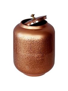 Hosteling metal water dispenser for home decor storing water modern design copper water storage container - Product Image 1