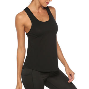 Camisetas sin mangas negras para mujer, para fitness, culturismo, personalizadas, para gimnasio, entrenamiento. - Product Image 3