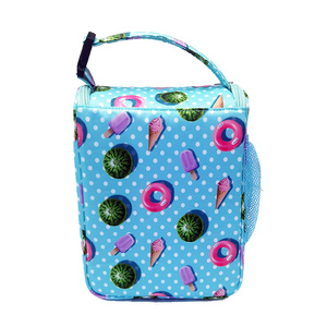 Wilson Sturdy Insulated Polyester Snack Organizer Bento <b>Box</b> Zipper Closure PEVA Lining School Kids Office Women Picnics Work - Product Image 2