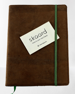 Cuadernos de Viaje de Cuero Genuino de Búfalo Personalizados al por Mayor, Diario de Cuero, Cuaderno de Escritura y Cuaderno de Dibujo - Product Image 1