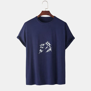Camiseta Premium de Cuello Redondo para Hombre, de Algodón Grueso, Manga Corta, Estilo Casual, Corte Regular, para Personalizar con Diseños - Product Image 1