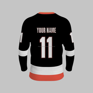 เสื้อกีฬาฮ็อกกี้น้ำแข็งพิมพ์ซับลิเมชันสำหรับเล่นกีฬาฮอกกี้น้ำแข็งดีไซน์ตามสั่งโลโก้ของคุณเอง - Product Image 5