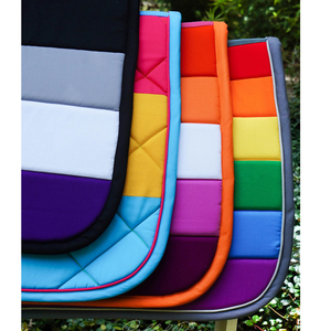 Almohadillas de equitación clásicas inglesas de polialgodón de colores personalizados 2026, hechas en Pakistán, nuevas, de aspecto elegante y duraderas. - Product Image 2