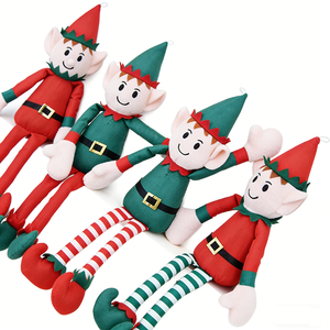 customized Christmas Elf Plush Doll, Santa Elf <b>Stuffed</b> <b>Toy</b>, Hanging Christmas Elf Decor Plush - Product Image 3