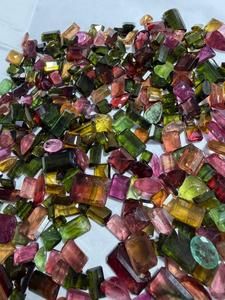 BU GEMS Pierres précieuses naturelles en tourmaline, formes variées, pierres brutes polies, pleochroïques, certifiées par un tiers, 5-10 carats, pour la fabrication de bijoux - Product Image 4