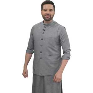 Pakistani Mens Embroidered Vest Classic Ethnic Clothing For Weddings Parties Festive Events Custom Colors Sizes Premium Quality - Product Image 1