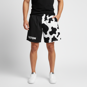 Pantalones Cortos Deportivos de Malla con Logotipo OEM Personalizado, Cintura Media, para Verano, Tallas Grandes, para Gimnasio, Baloncesto, Casuales, Sublimados, de Secado Rápido, Transpirables, 100% Poliéster - Product Image 5