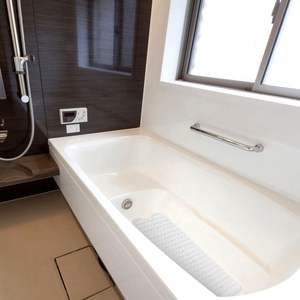 Tapis de bain antidérapant sans BPA, tapis de douche antibactérien avec ventouses, lavable et doté de fonctions de massage - Product Image 4