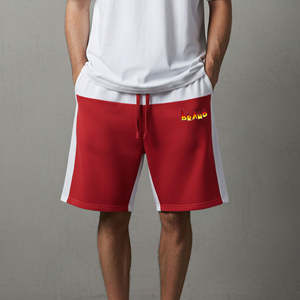 Custom Embroidery Logo Streetwear Style Quick Dry New Arrived Loose Fit Casual Wear Solid Long Length Cotton Shorts - Product Image 6