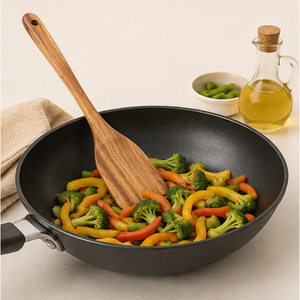 Juego de Cucharas de Cocina de Madera de Acacia Ecológicas, Utensilios de Cocina Antiadherentes de Primera Calidad, Espátula para Suministro a Granel para Restaurantes - Product Image 4