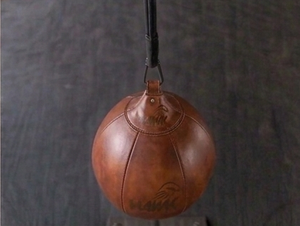 KLTW INT'L PU Double End Speed Ball Heavy Punching Bag Easy Install Durable Universal Training Equipment with Elastic Hanging - Product Image 3