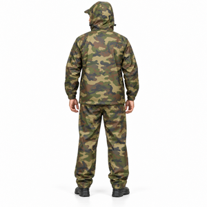 Traje Impermeable para Hombre, 2 Piezas, Chaqueta con Capucha y Pantalones, Ropa de Trabajo para Motocicleta y Actividades al Aire Libre, OEM, ODM, Logotipo Personalizado, Proveedor Mayorista, Fábrica - Product Image 2