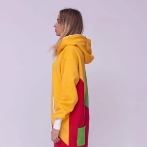 Pijamas enterizos unisex de forro polar suave para adultos al por mayor, ropa de dormir de invierno con capucha de animales de dibujos animados, Kigurumi, para estar en casa, venta al por mayor, OEM, de fábrica. - Product Image 2