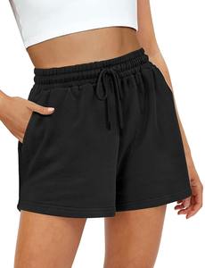 Shorts de sport décontractés personnalisés de haute qualité pour femmes, respirants et avec cordon de serrage, parfaits pour la course en extérieur - Product Image 4