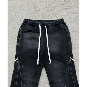 Pantalones Deportivos de Hombre con Pedrería, Cintura Elástica, Casuales, de Lona, Cintura Media, Impermeables, Transpirables, de Secado Rápido, Alta Calidad, Bajo Precio - Product Image 4