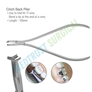 Pince à sertir orthodontique, pince dentaire, instrument orthodontique, outil de sertissage, pince pour fil orthodontique, fil dentaire - Product Image 2