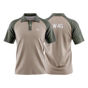 Chemise Homme W4G Anti-Plis Unie en Tissu Premium Tricoté Décontracté 100% Coton Manches Courtes Haute Qualité - Product Image 6